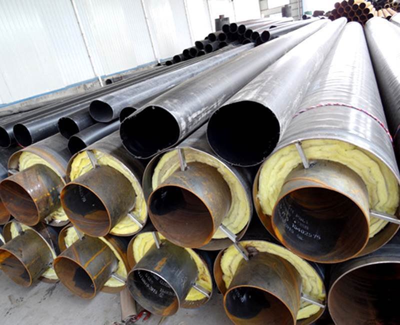 钢套钢直埋式蒸汽保温钢管