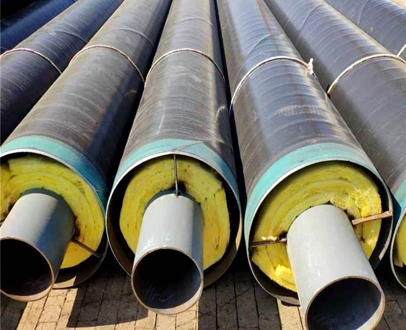 钢套钢地埋蒸汽保温钢管
