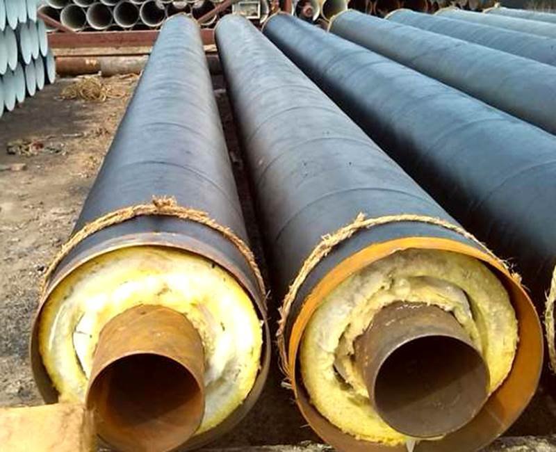 钢套钢预制蒸汽保温钢管