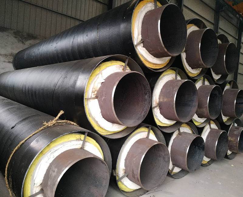 钢套钢蒸汽保温螺旋钢管