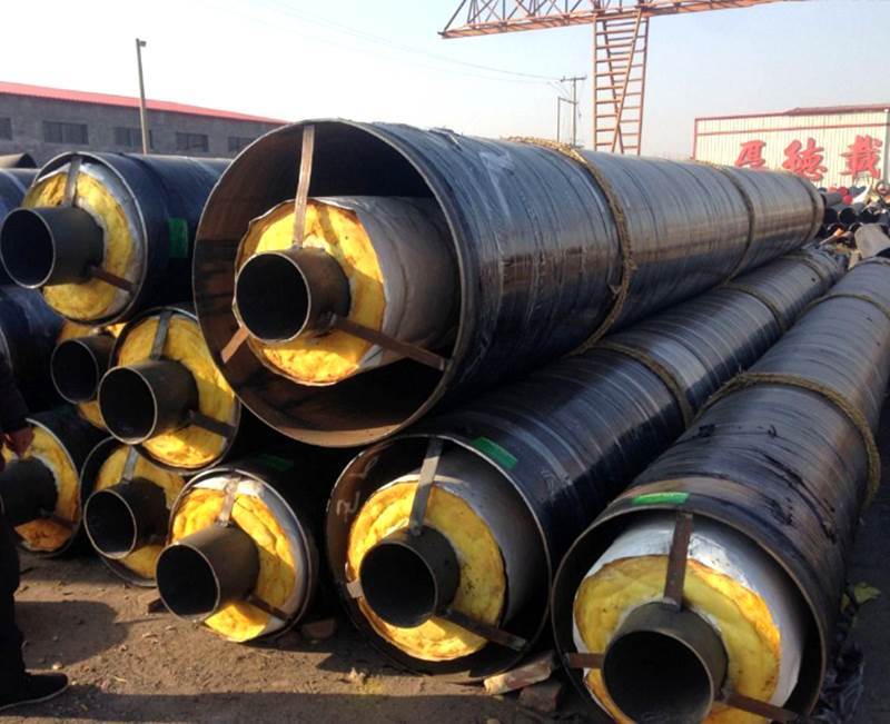 钢套钢岩棉保温钢管