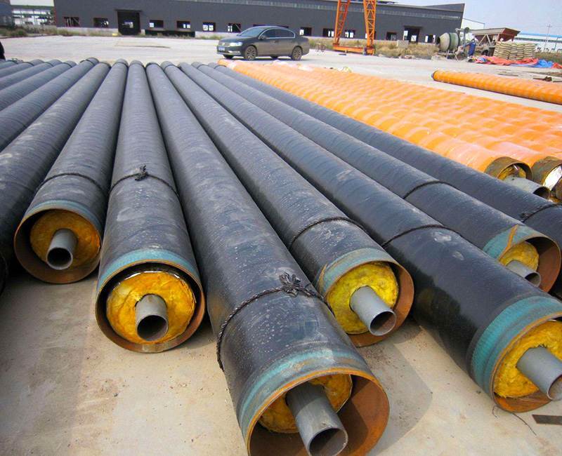 钢套钢预制直埋蒸汽保温管