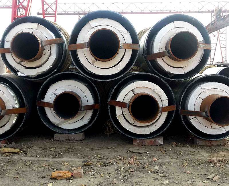 供暖用直埋蒸汽钢套钢保温管