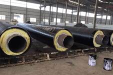 预制钢套钢地埋蒸汽保温管道